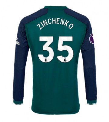 Maillot de foot Arsenal Oleksandr Zinchenko #35 Troisième 2023-24 Manche Longue
